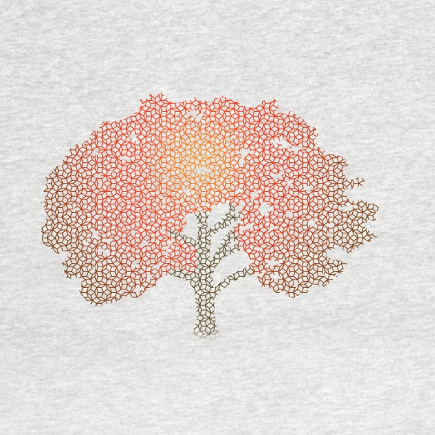 Penrose Emergent Autumn Maple by Danger Dog Design